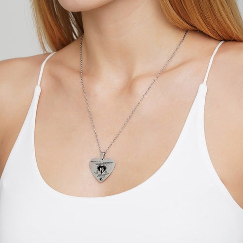 Mein Herz in deinen Händen - Herzanhänger graviert für einen geliebten Menschen