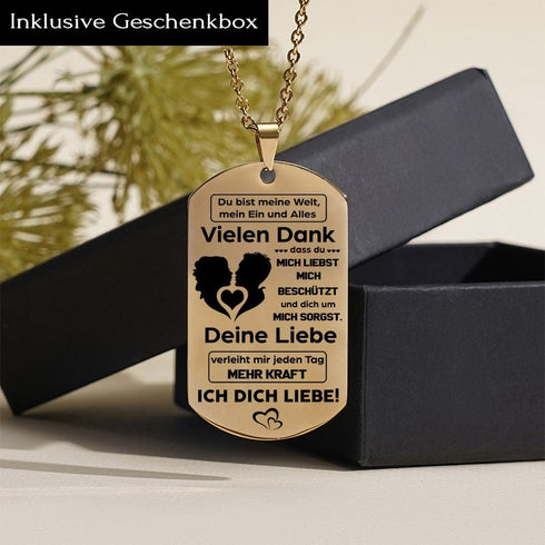 Zu meinem Seelenverwandten - Anhänger für einen geliebten Menschen