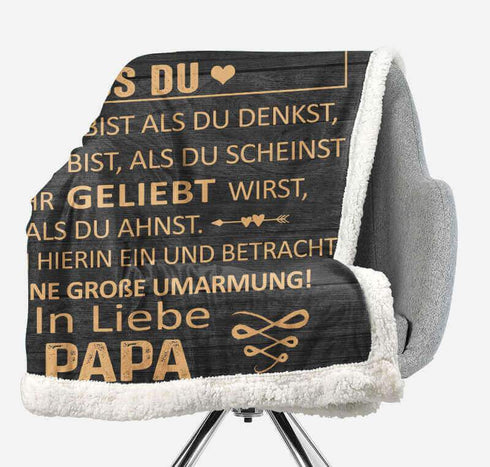 Divesart - Decke vom Vater an den Sohn - "Wir sind ein tolles Team"