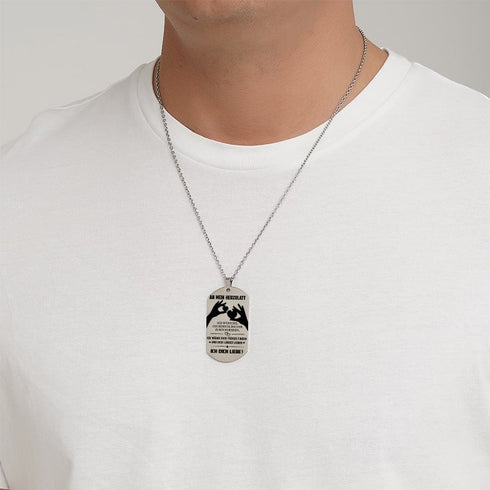 Liebe liegt in unseren Händen - Anhänger für einen geliebten Menschen