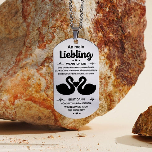 Wahre Liebe - Anhänger für einen geliebten Menschen