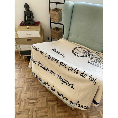 Couverture Personnalisée Maman