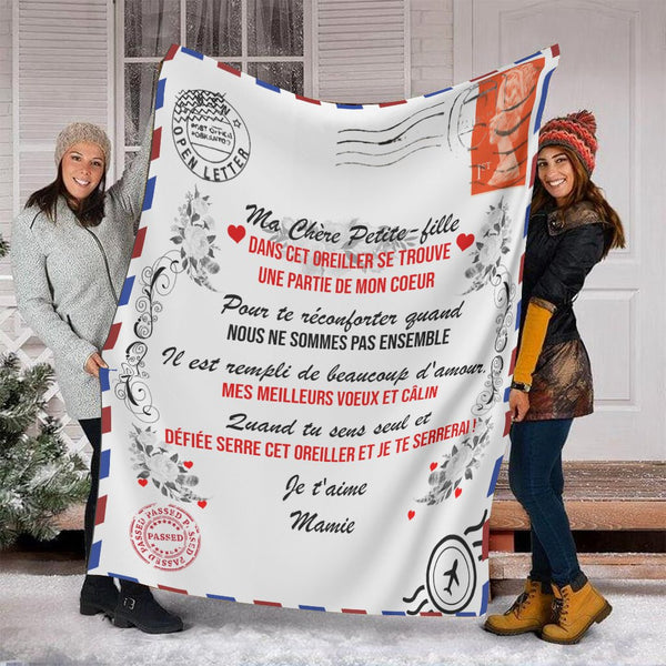 Couverture Personnalisée À Ma Chére Petite Fille