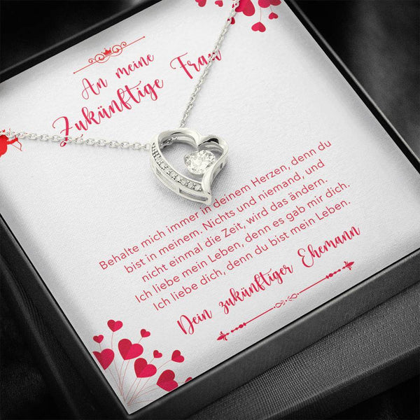Gold Halskette - (Valentinstag Spezial) An meine zukünftige Frau