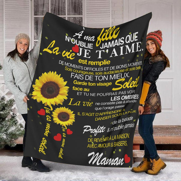 Couverture Personnalisée Fille TourneSole